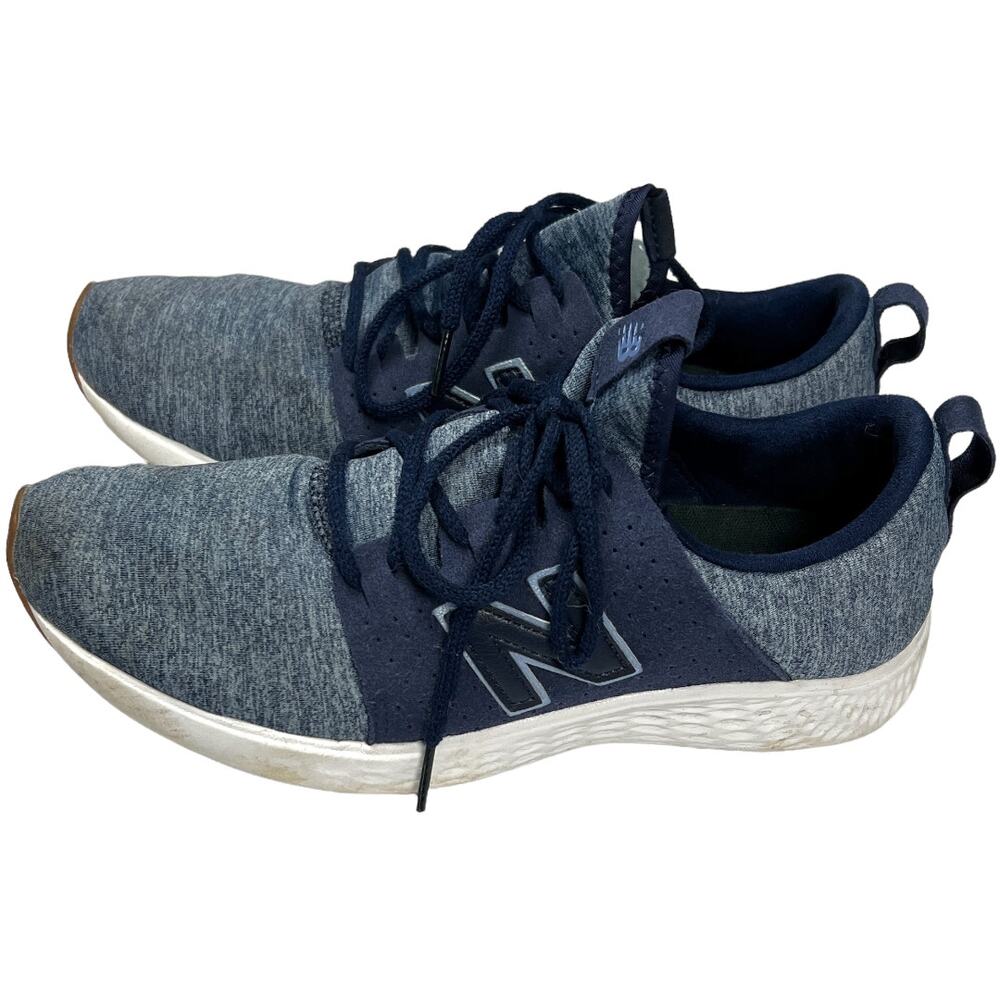 New Balance Sneakers Two-Tone Side Logo Lace-Up Running Shoe Womens US 9 EU 40.5